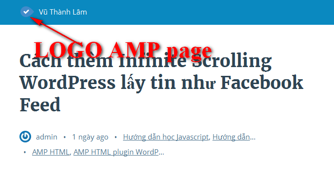 Thay logo cho theme WordPress Accelerated Mobile Pages AMP HTML 2016-03-01_102229