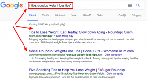 intitle roundup “weight loss tips” Tìm với Google intitle-roundup-“weight-loss-tips”-Tìm-với-Google-300x168