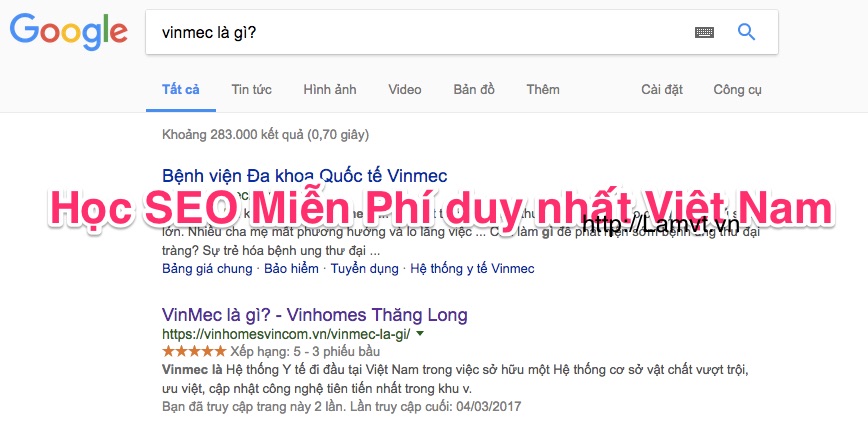 Đào tạo SEO Miễn Phí duy nhất Việt Nam seo-la-gi-lamvt