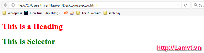 Vùng chọn trong CSS (CSS Selector) kq-selector-by-id
