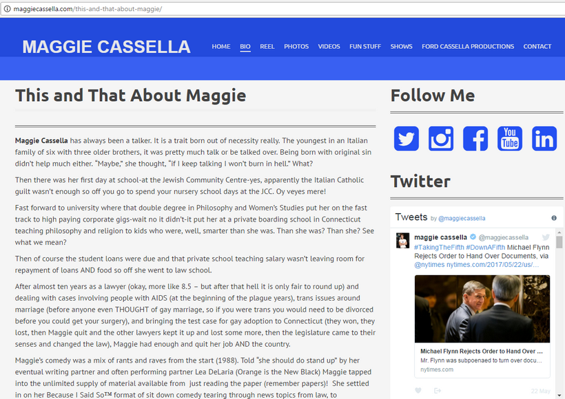 Maggiecassella.com: Website thương hiệu cá nhân maggiecassella-com-1