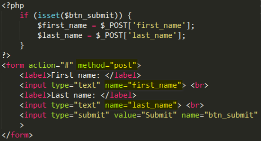 Phương thức GET và POST trong PHP post_method