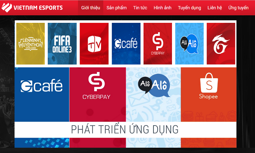 Vietnamesports.vn: Thể thao điện tử DUY NHẤT tại Việt Nam trang-web-vn-esports1