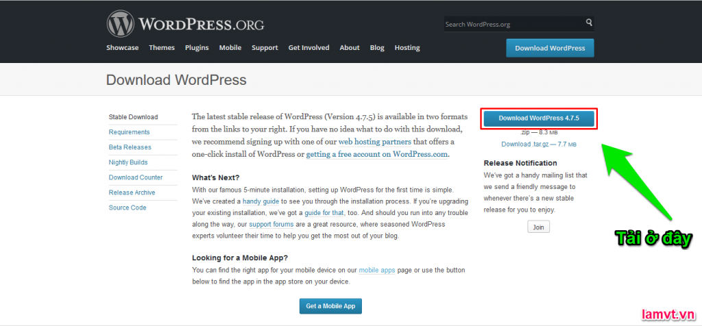 Hướng dẫn cài đặt WordPress trên Localhost 4.7.5 1-1024x476