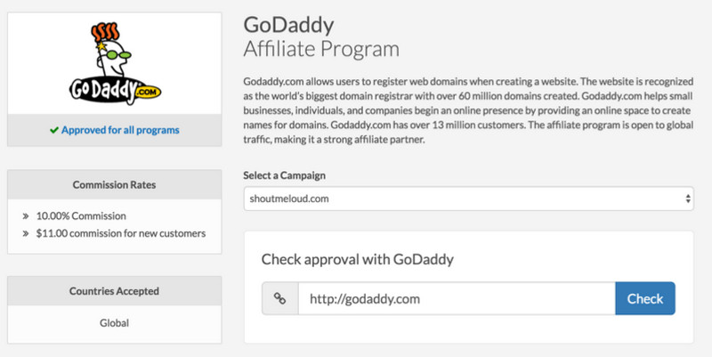 Cách đăng ký chương trình Affiliate của GoDaddy 4