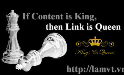 Content is king, Link is Queen