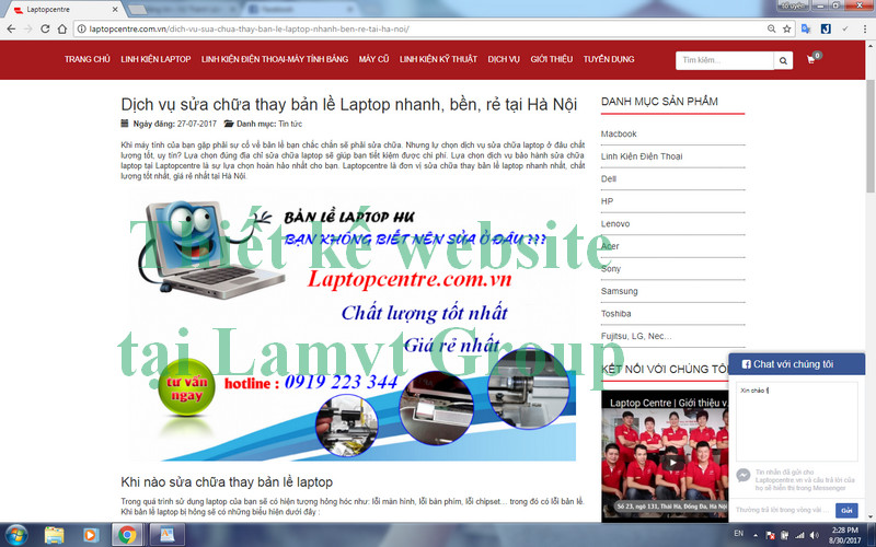 Laptopcentre: Nhà cung cấp linh kiện chuyên nghiệp thiet-ke-web-lap-top