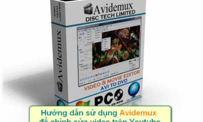 avidemux chinh sua video tren youtube