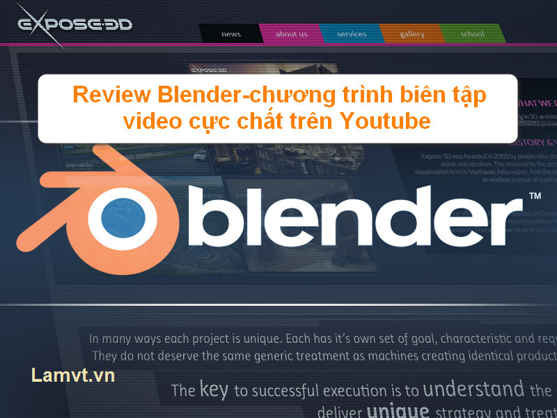Blender phần mềm chỉnh sửa video cực chất trên Youtube blender-1
