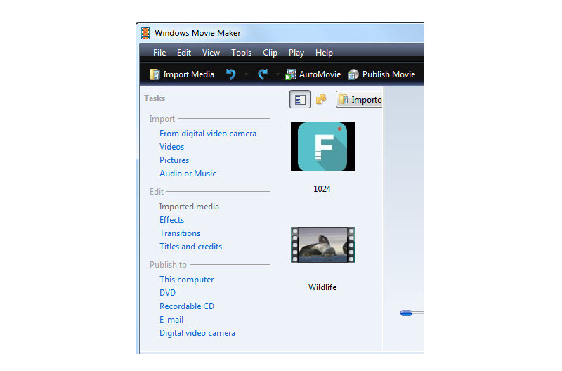 Phần mềm làm phim Windows Movie Maker Windows Live Movie Maker chinh-sua-movie-maker-1