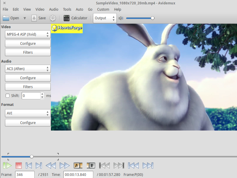 Phần mềm Chỉnh Sửa Video Avidemux sửa video trên Youtube ứng-dụng-Filter-1