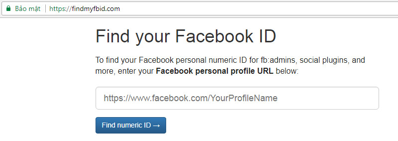 Cách lấy UID Facebook và áp dụng UID Facebook trong Kinh doanh Online fb-uid-5
