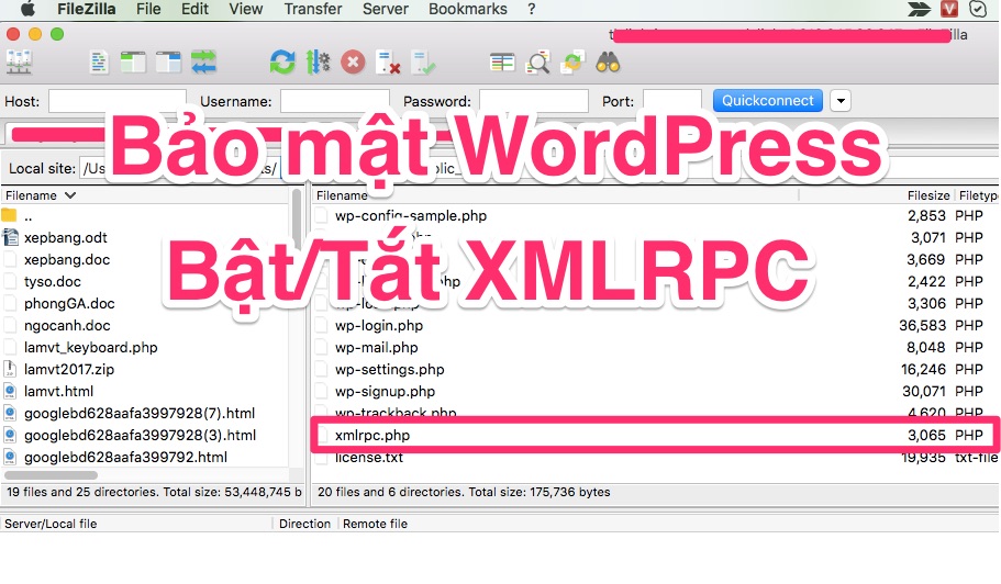 File xmlrpc.php là gì? Làm sao để Tắt XMLRPC.php trong WordPress bat-tat-bao-mat