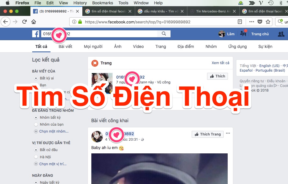 Cách tìm Số Điện Thoại trên Facebook trong Bán Hàng Online 2018 tim-so-dien-thoai