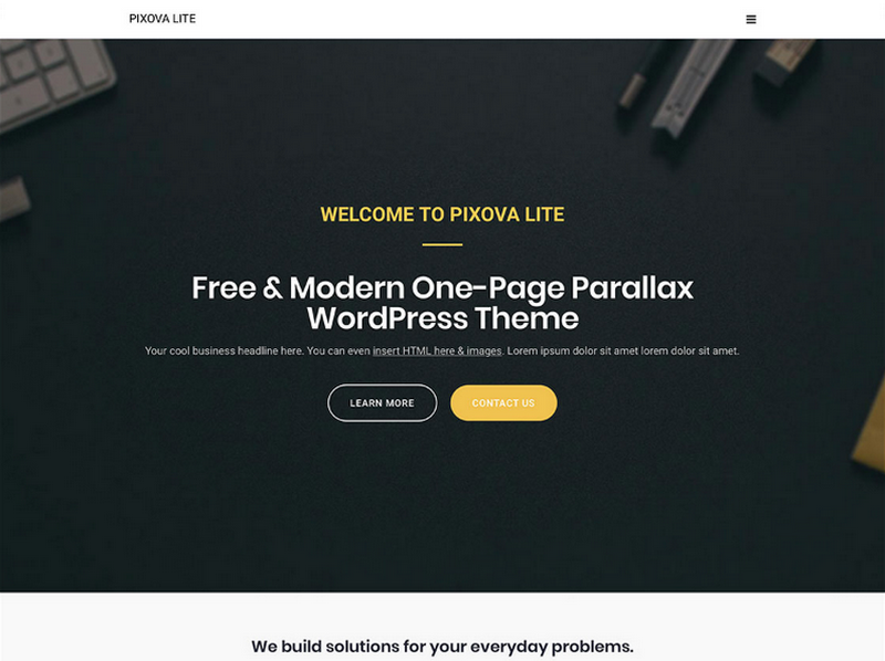 30 Theme WordPress đẹp và miễn phí để thiết kế Websites word-press5