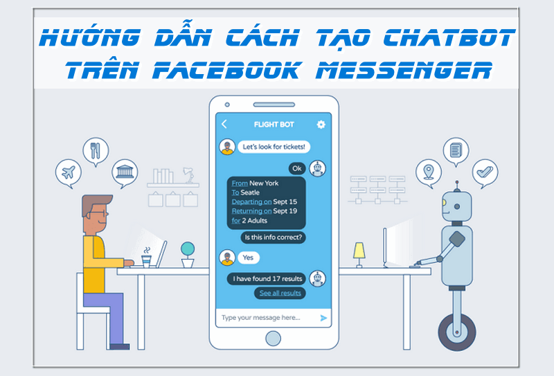Hướng dẫn cách tạo Chatbot trên Facebook Messenger facebook-messenger-chatbot