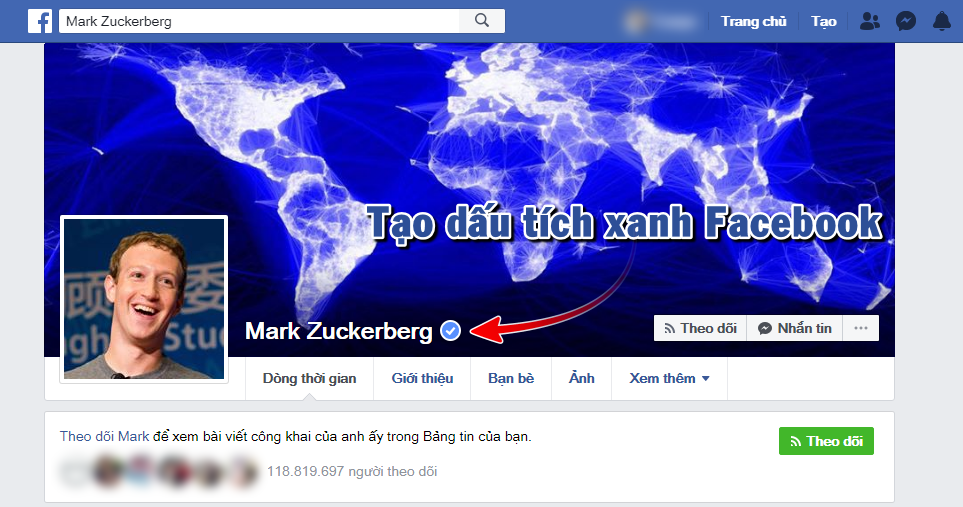 Cách tạo dấu tích xám (tích xanh) Facebook - Verified Facebook Page tao-dau-tich-xanh-tren-fb-1