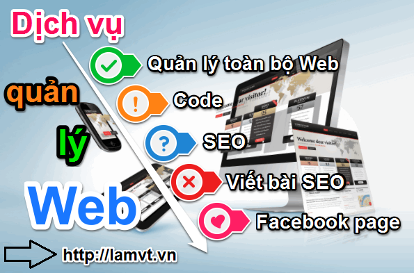 Dịch vụ SEO và Quản Lý Website dịch-vụ-web