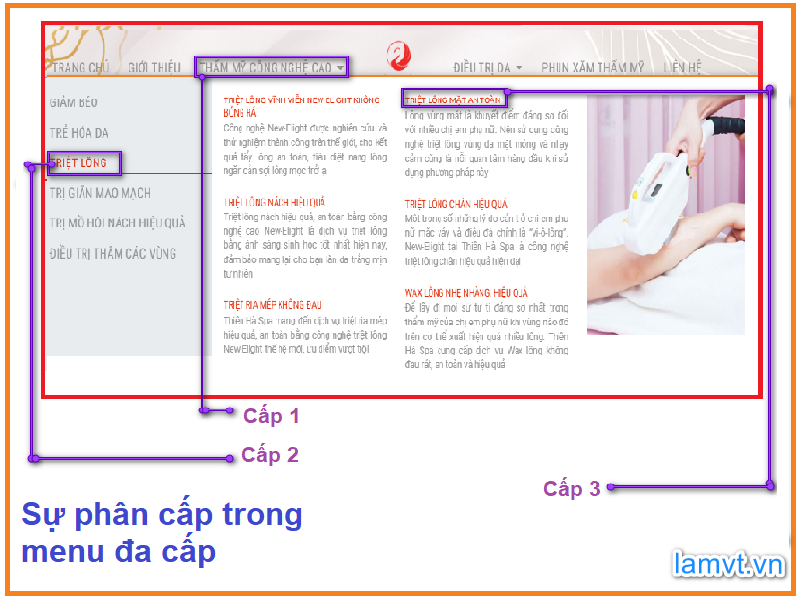 9 Loại menu điều hướng website phổ biến nhất trong thiết kế web 9-loai-menu-dieu-huong-website-pho-bien-nhat-trong-thiet-ke-web-1