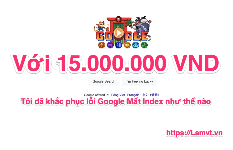 Tôi đã khắc phục lỗi Google Mất Index Với 15.000.000VND google-lost-index