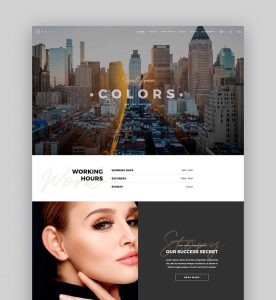 Curly - A Stylish Theme for Hairdressers and Hair Salons Curly-A-Stylish-Theme-for-Hairdressers-and-Hair-Salons-276x300