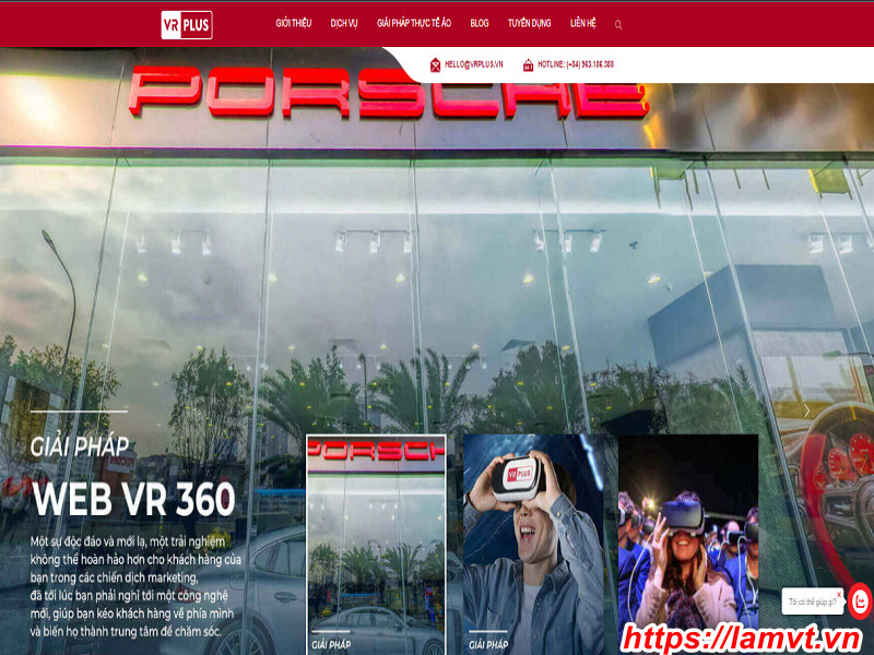 VR PLUS.VN: Website chuẩn SEO dành cho thực tế ảo web-VR-Plus-1