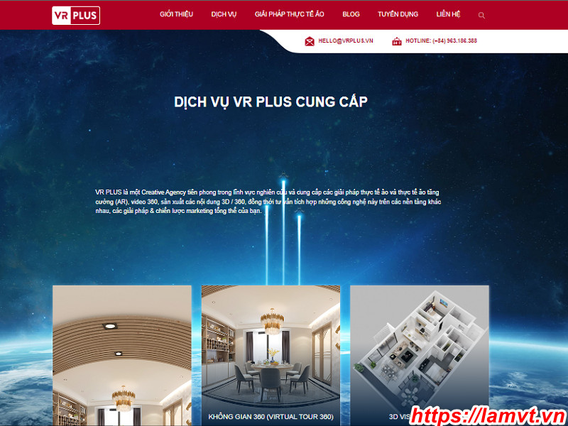 VR PLUS.VN: Website chuẩn SEO dành cho thực tế ảo web-VR-Plus-2