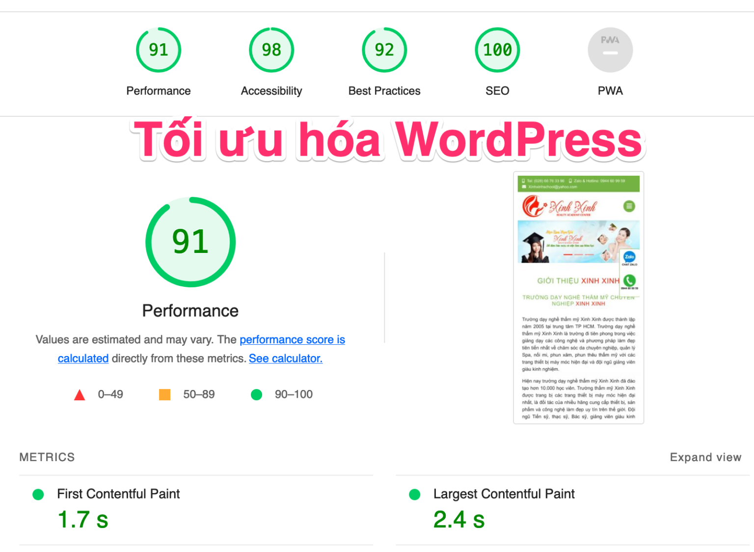 Lighthouse_Report_Viewer_WP Vũ Thành Lâm